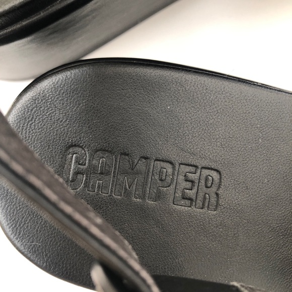 ❌ Camper Misia Peep Toe Leather Platform Sandals - Picture 3 of 12